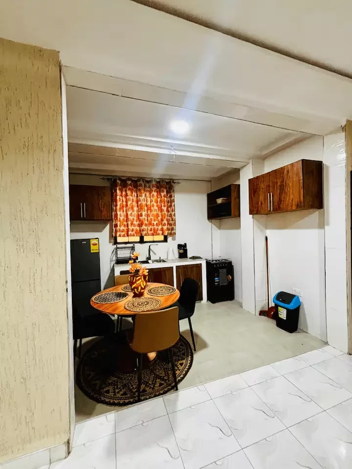 Bathroom 2 of Cape Coast Airbnb property managed by Gold Lion International